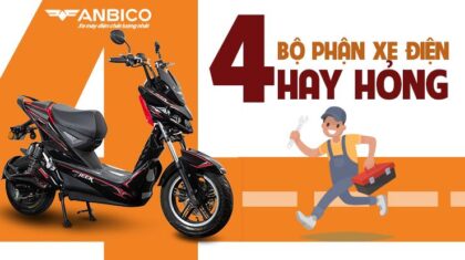 bộ phận xe điện hay hỏng