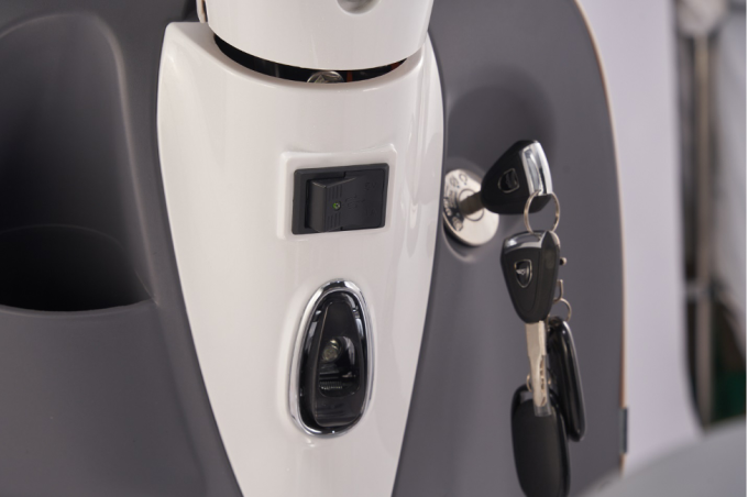 Điểm nhấn trên xe máy điện Anbico Gogo Cross1