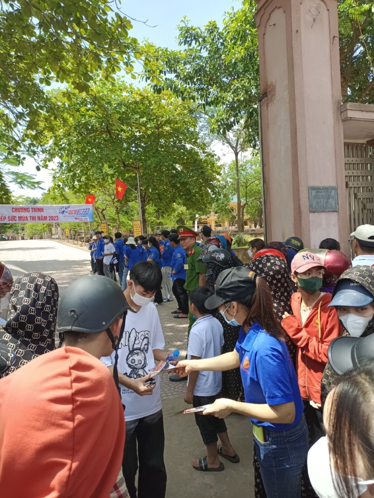 anbico tổ chức tiếp sức mùa thi 20237