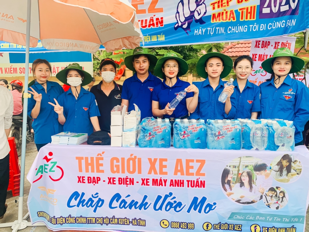 anbico tổ chức tiếp sức mùa thi 2023