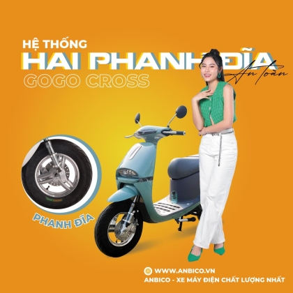 phanh đĩa xe gogo cross